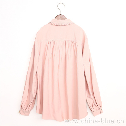 Ladies high quality woven blouse